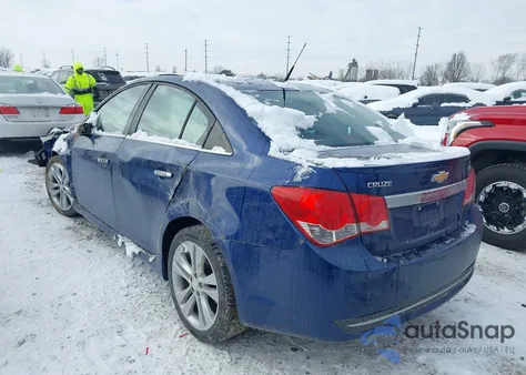 2012 Chevrolet Cruze Ltz z USA, uszkodzony, nr VIN 1G1PH5SC4C7310751